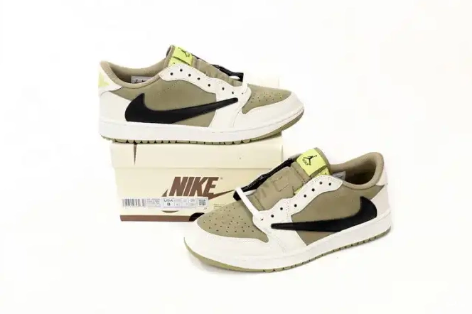 Bmlin Jordan Scott 1 Low x Golf Travis FZ3124-200 Air 0501